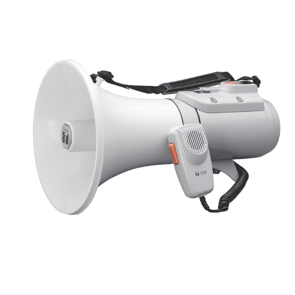 Megaphone Đeo vai với còi hú 15W: TOA ER-2215W