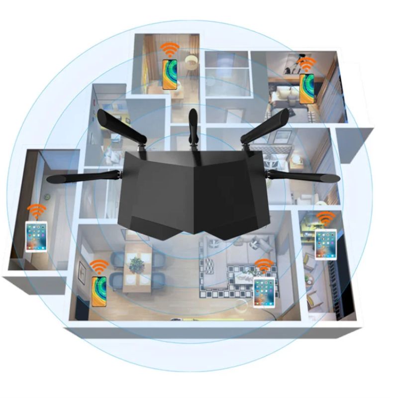 Camera Ngụy Trang Modem Wifi TDAC6 - Xem online từ xa.