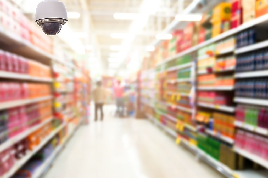 bố cục camera an ninh trong cửa hàng