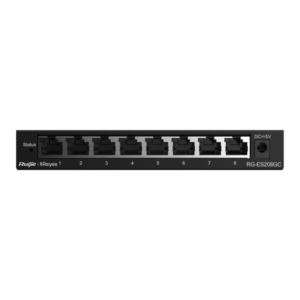 Switch chia mạng Ruijie RG-ES208GC-V2 (Cloud switch 8 cổng Gigabit)