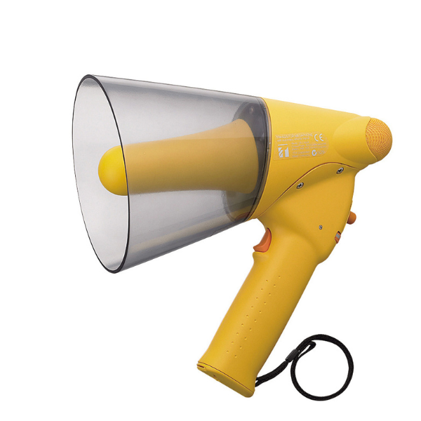 Megaphone cầm tay chống nước, còi hú: TOA ER-1206W (Tối đa 10W)
