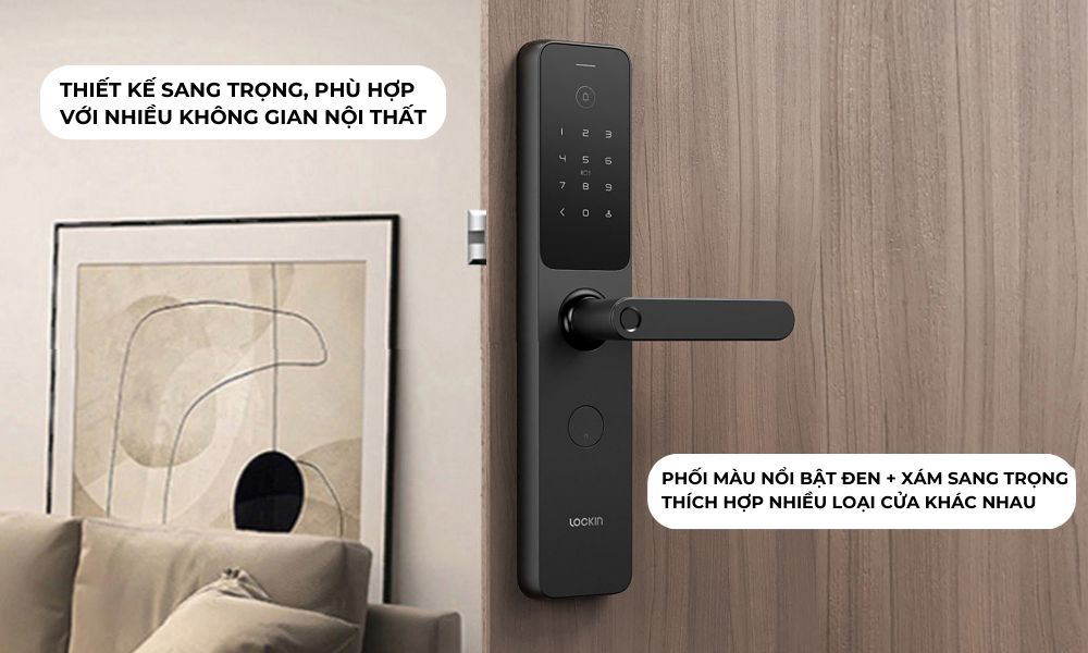 Khóa Cửa Thông Minh Xiaomi Lockin S6max