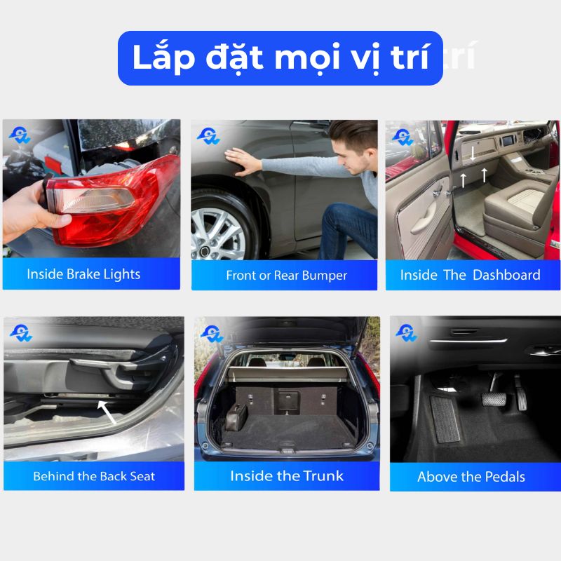 Định vị W07A Pin 5 ngày Mini Siêu Nhỏ - Chính xác 99.99% - Theo dõi thời gian thực