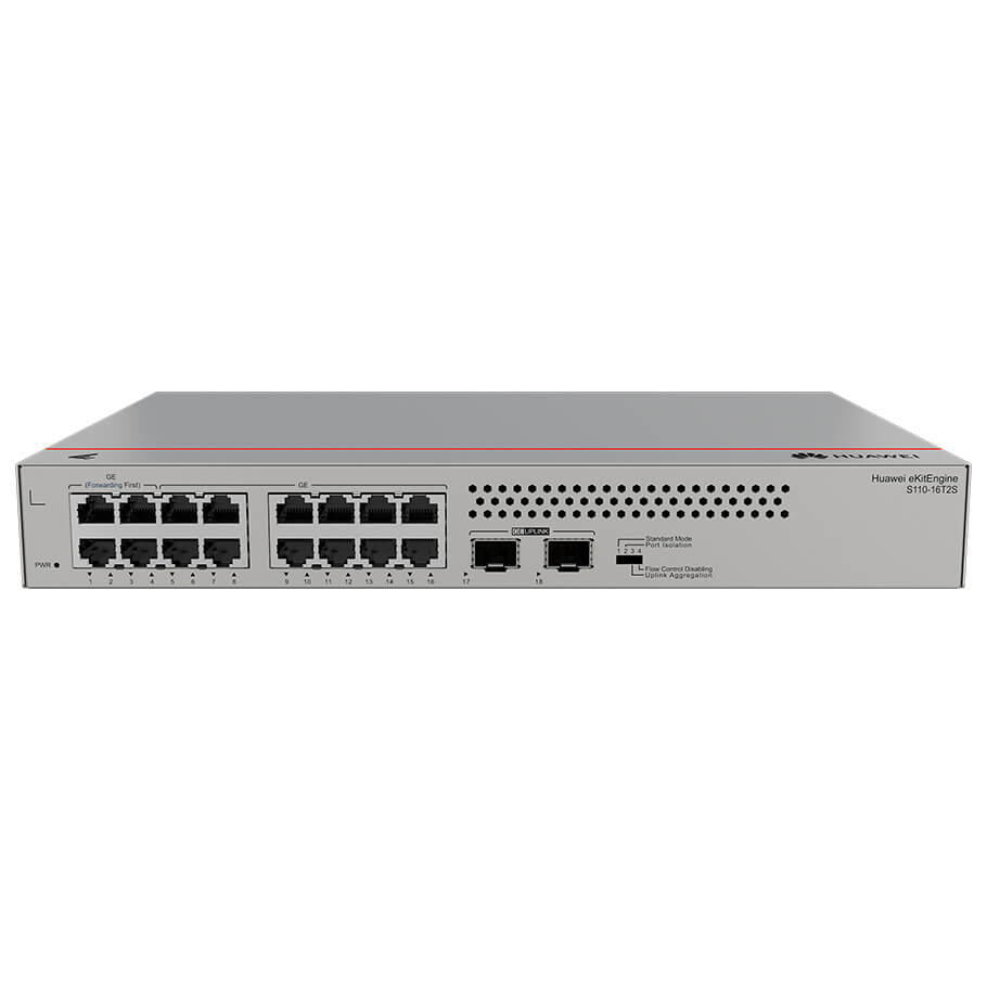 Unmanaged Switch 16 cổng HUAWEI eKit S110-16T2S