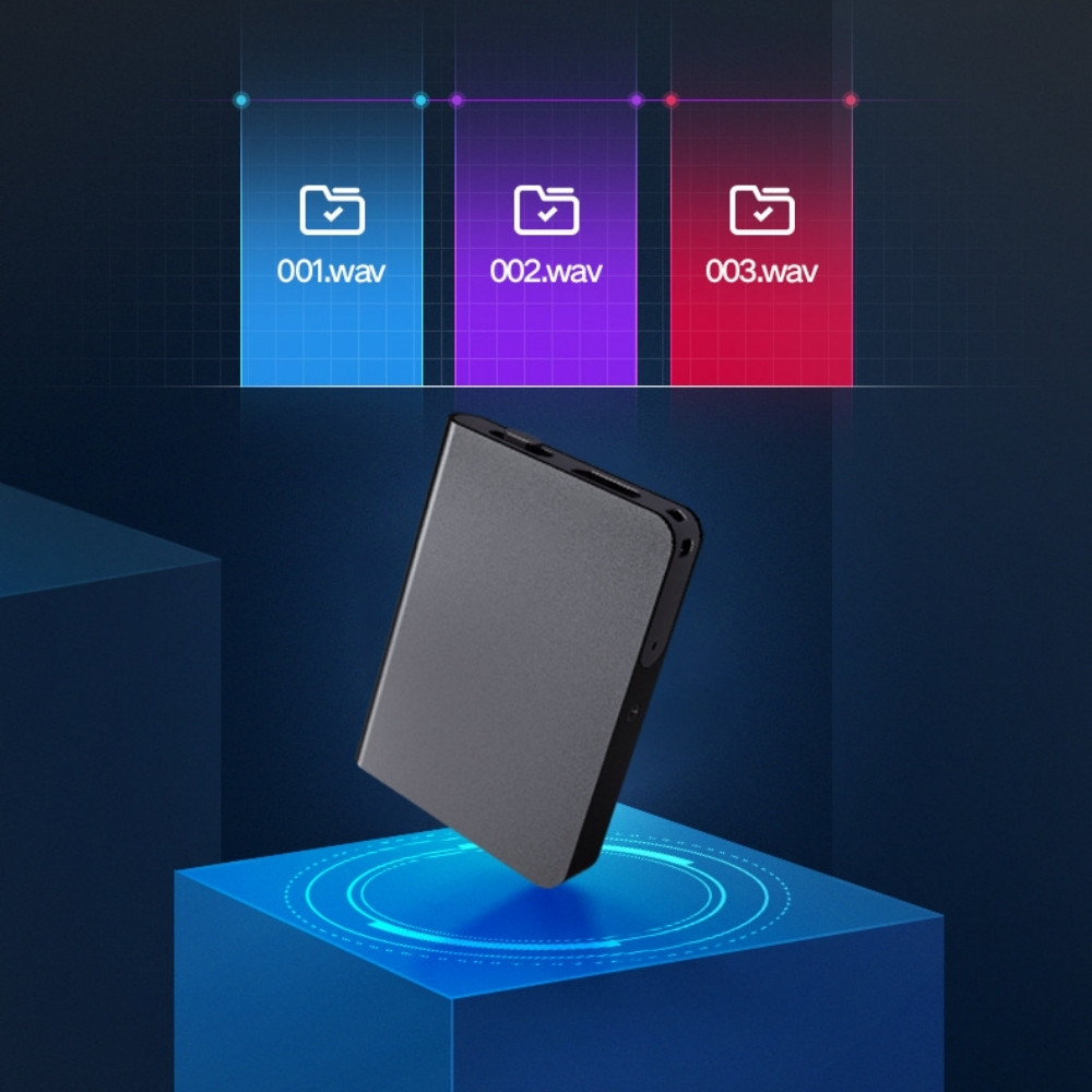 Máy Ghi Âm Q6 Pro: Ghi âm giọng nói 48h - Siêu nhỏ - Lọc âm siêu tốt