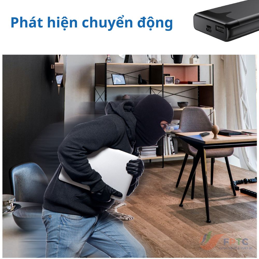 Camera Ngụy Trang KS8 Pro 4K – Pin 10h, EIS, Ghi Hình Qua App