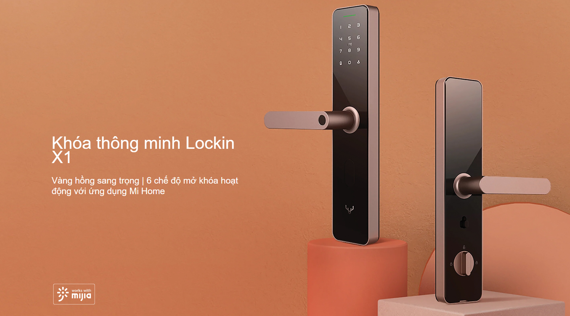 Khóa cửa thông minh xiaomi Lockin X1