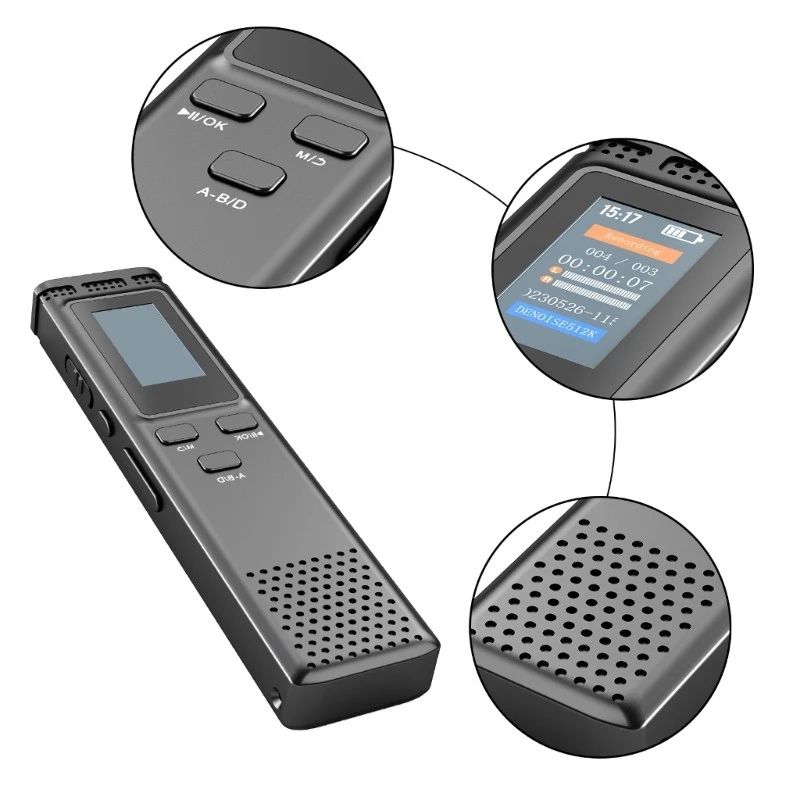 Máy ghi Âm Mini G2S - Ghi âm 20h liên tục. Âm thanh rõ - Lọc ồn DPS siêu tốt(Đầu ghi XVR1B08-I)