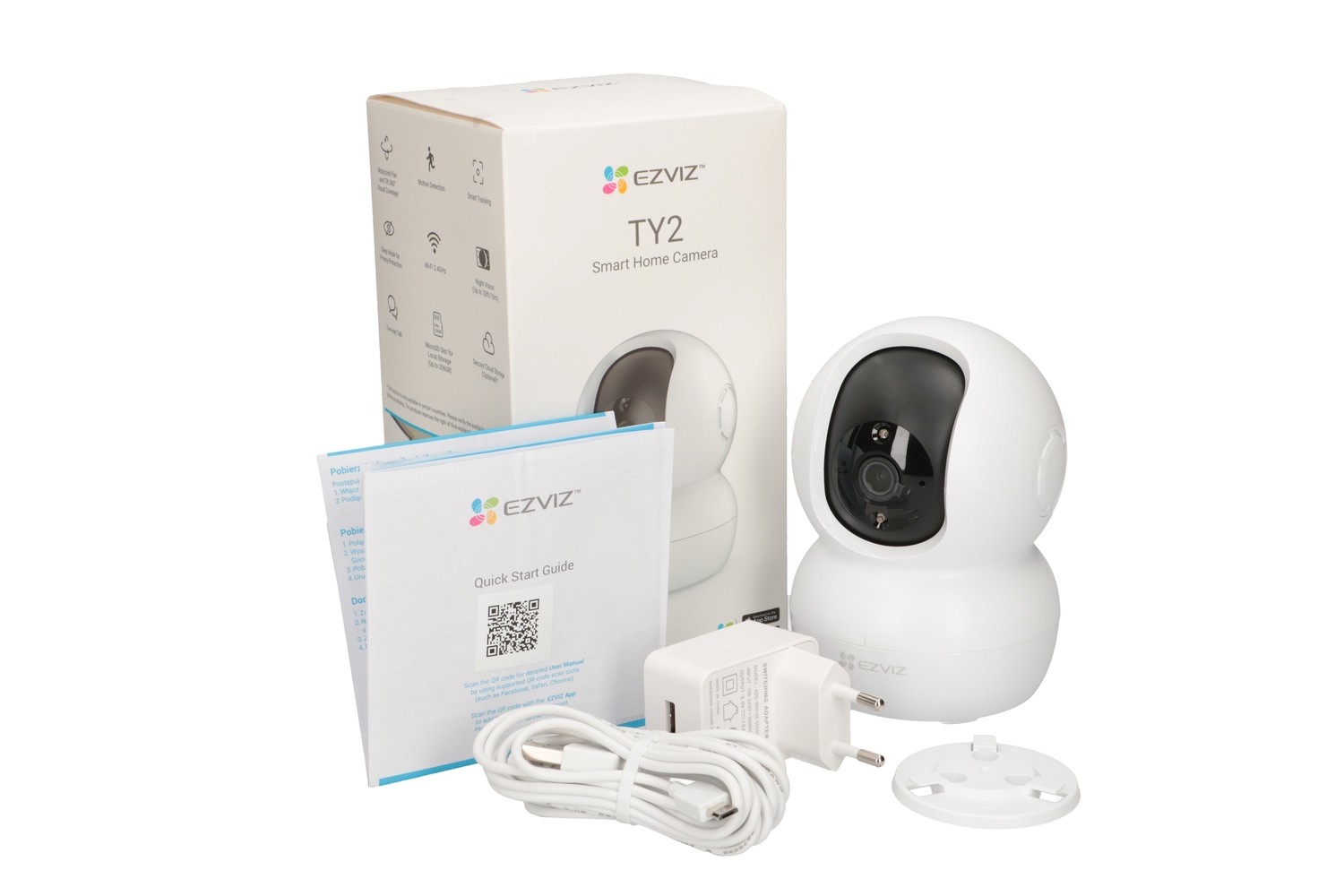 EZVIZ CS-TY2-B0-1G2WF – Camera Wifi quay quét thông minh