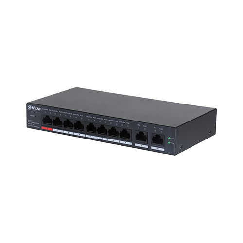 Switch PoE Cloud 10 port với 8 port PoE Dahua DH-CS4010-8ET-110