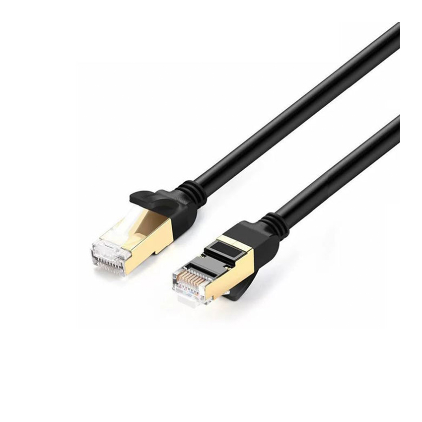 Cáp mạng LAN Cat 7 F/FTP đầu đúc bọc kim loại UGREEN NW107 11268 Dài 1m