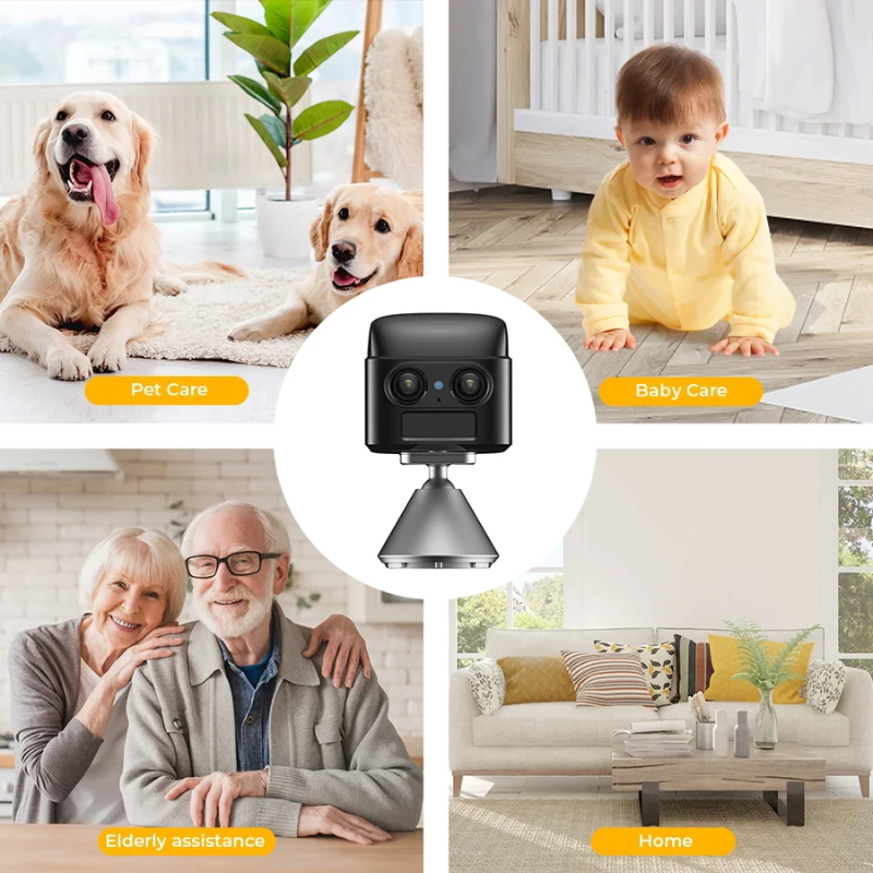 Camera SQ7 Pro Wifi  - Zoom 5X - Pin 8 Ngày - Kết nối xem online từ xa. Hồng ngoại Ẩn