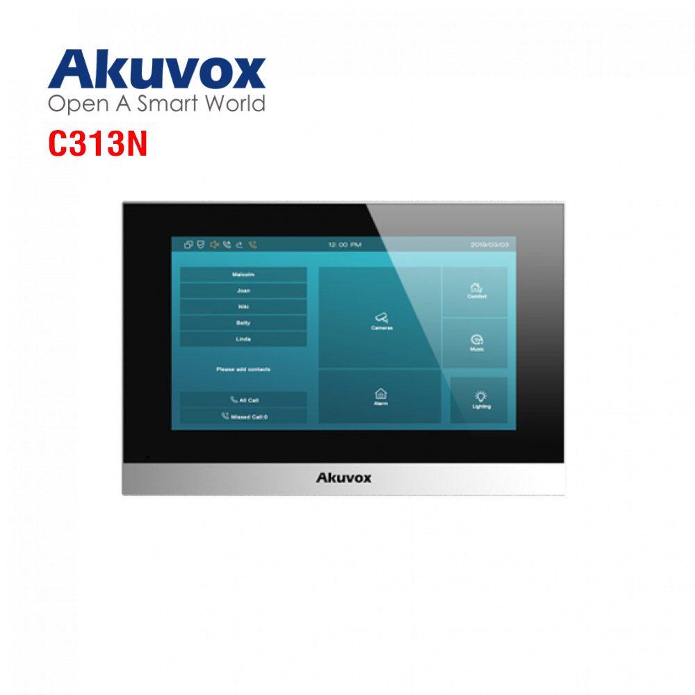 Màn hình cảm ứng cao cấp 7 inch AKUVOX C313N
