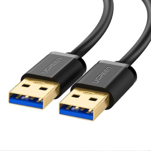 Cáp USB 2 đầu đực 3.0, mạ vàng dài 2m UGREEN US128 10371