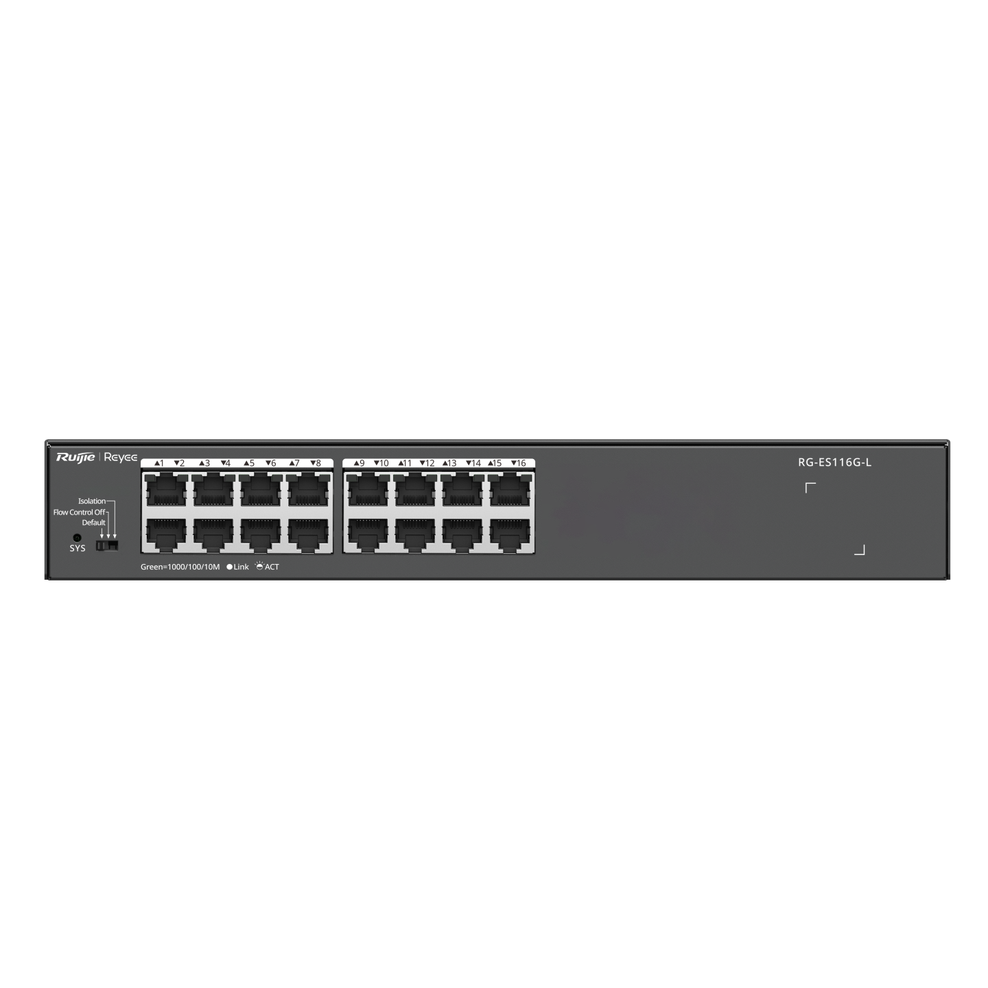 Unmanaged switch 16 cổng RUIJIE RG-ES116G-L