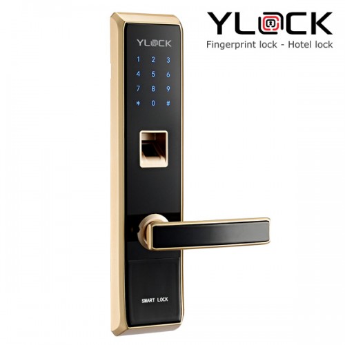 Khóa cửa điện tử YLOCK YL-8862-G (Vân tay, Thẻ từ, Mật mã)