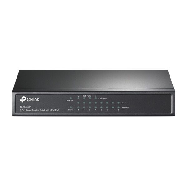 Switch 8 Cổng Gigabit 1000Mbps TP-LINK TL-SG1008P
