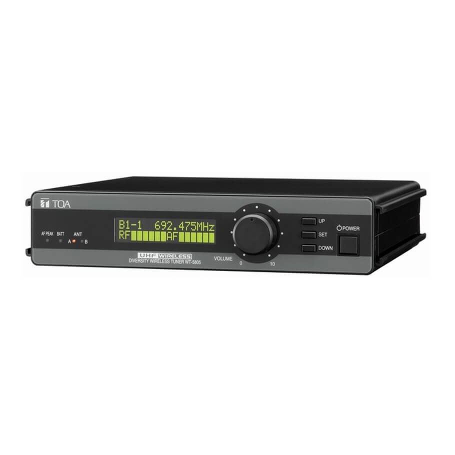 Bộ thu không dây UHF: TOA WT-5805