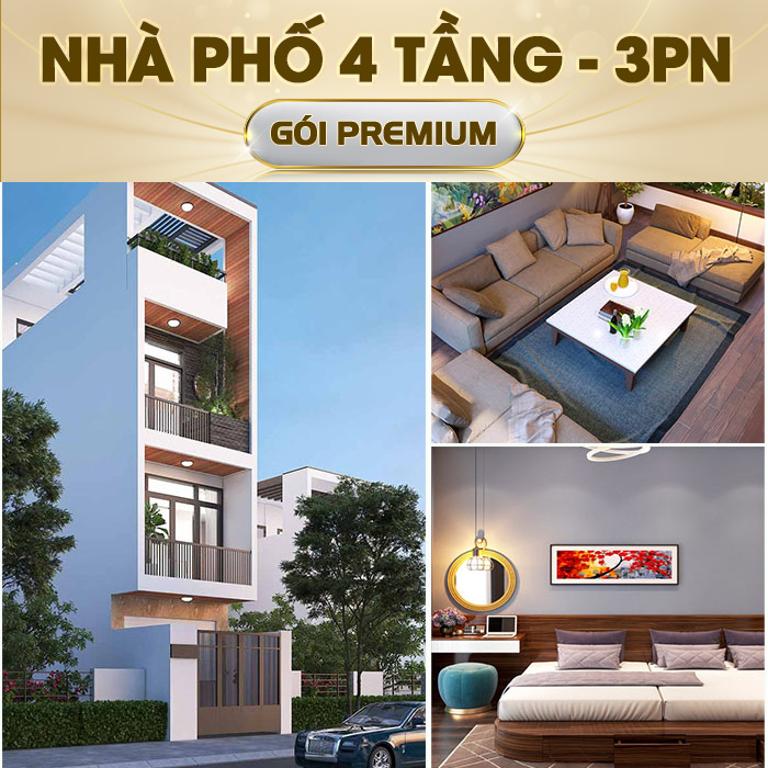 Gói Premium Nhà thông minh Lumi cho Nhà phố 4 tầng 3 phòng ngủ