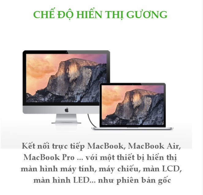 Dây cáp chuyển đổi mini DisplayPort đực sang mini DisplayPort đực UGREEN MD111 10429