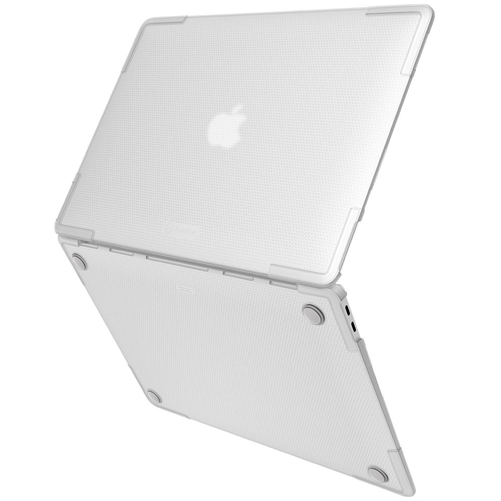 ỐP CAO CẤP TOMTOC (USA) HARDSHELL SLIM FOR MACBOOK AIR 2018 – 2020 (B03-C01G) Màu Trong