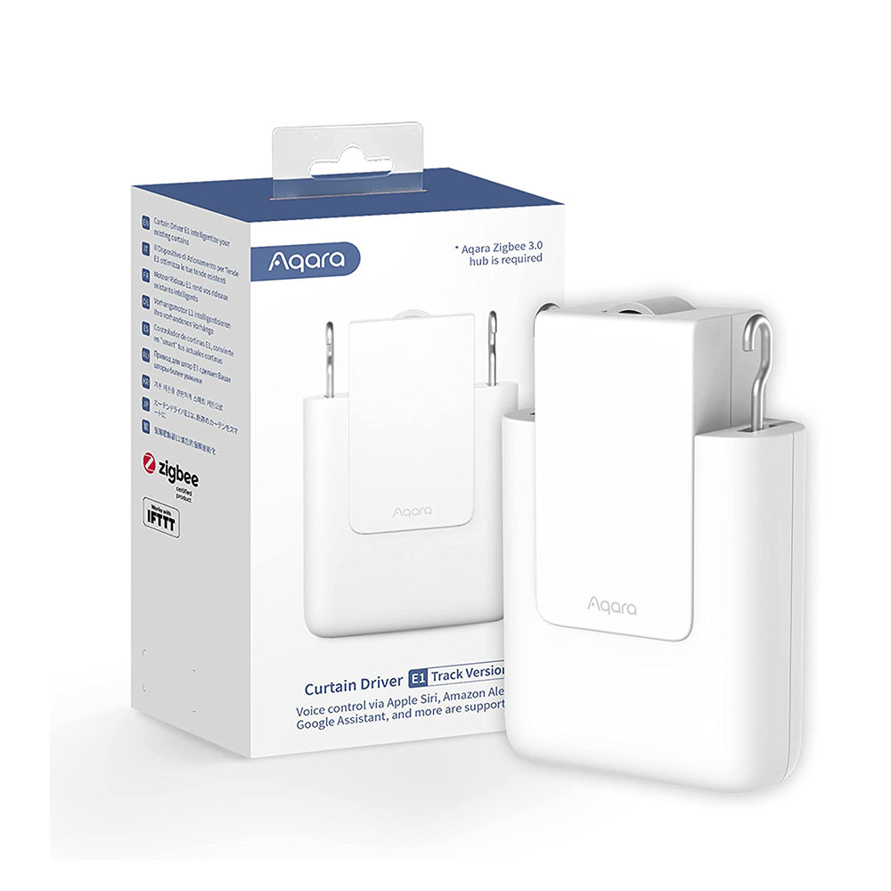 Bộ kéo rèm thông minh Aqara Curtain Driver E1 Quốc tế Ray Vuông