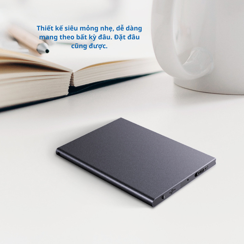 Máy ghi âm Q8 Pro Siêu mỏng 6mm, Pin 100 Giờ, Ghi Âm Cực Nét