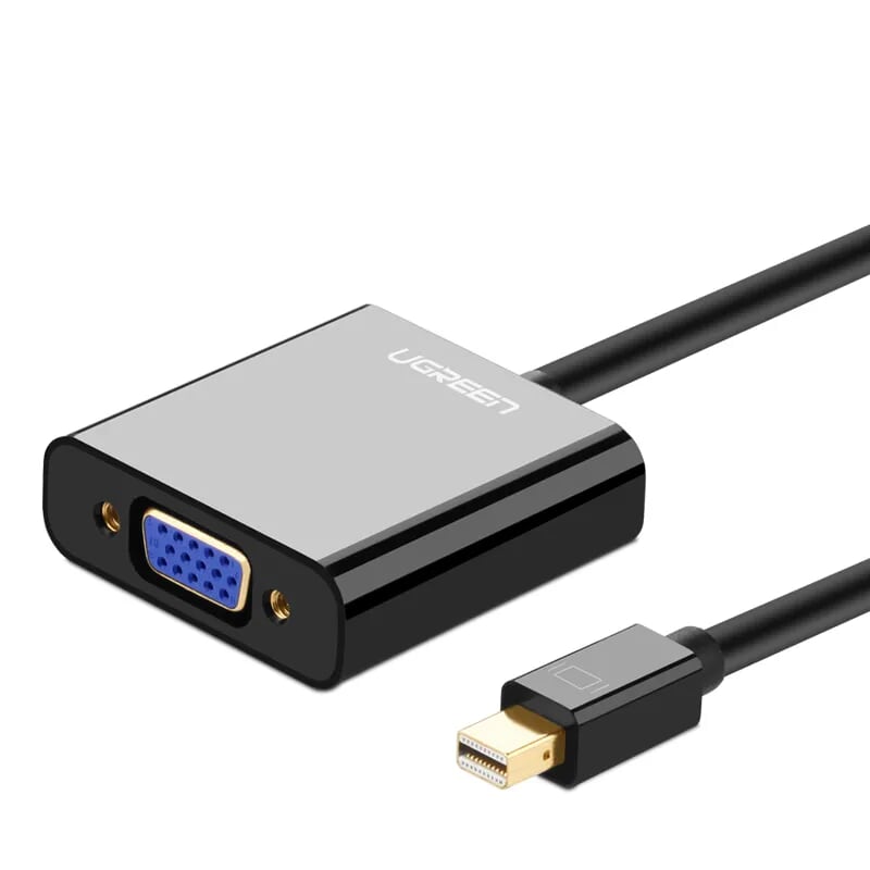 Cáp mini Display Port sang VGA 1920*1080 dài 15CM MD113 10459 (màu đen)