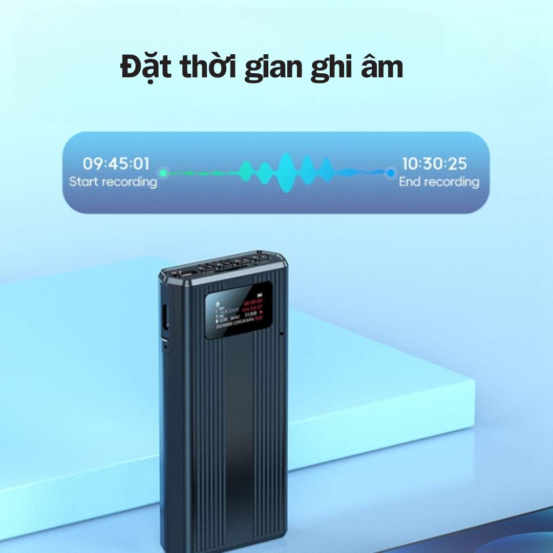 Máy ghi âm G8X Pro ghi âm 40 ngày - Lọc âm siêu tốt - Bảo mật File an toàn - DS-7108NI-Q1/8P/M