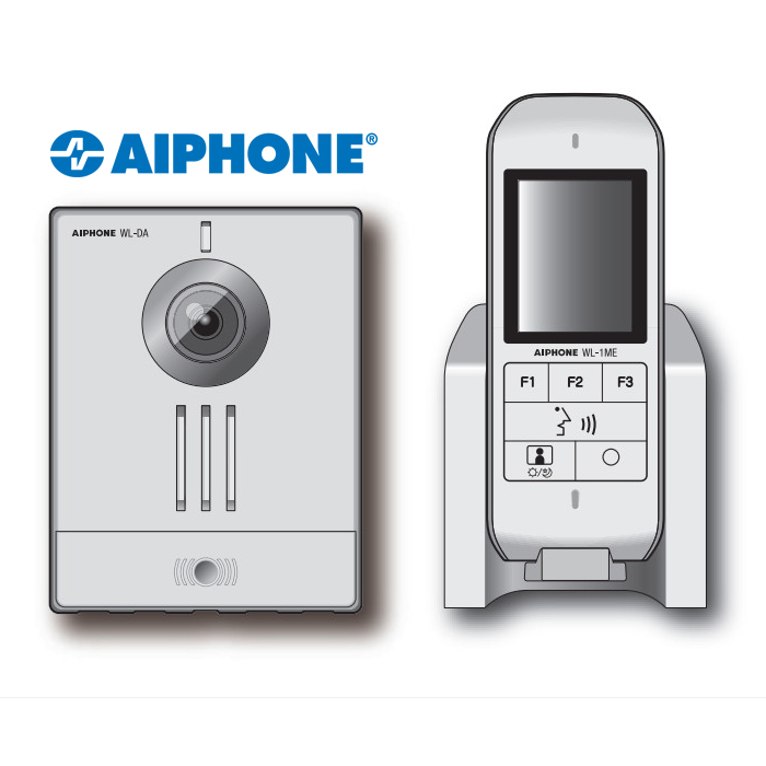 Trọn bộ chuông cửa có hình AIPHONE WL-11 không dây tiện lợi