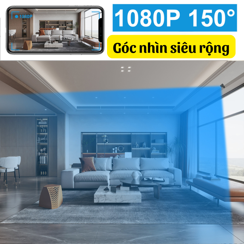 Camera Wifi M3W Full HD - Hồng ngoại ẩn 10m - Âm thanh rõ - Mini nhỏ gọn - Pin 5 ngày