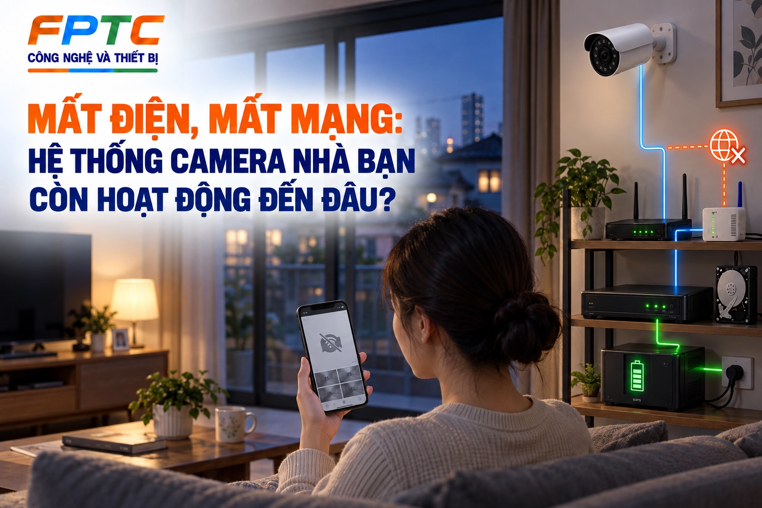 Mất Điện, Mất Mạng: Hệ Thống Camera Nhà Bạn Còn Hoạt Động Đến Đâu?