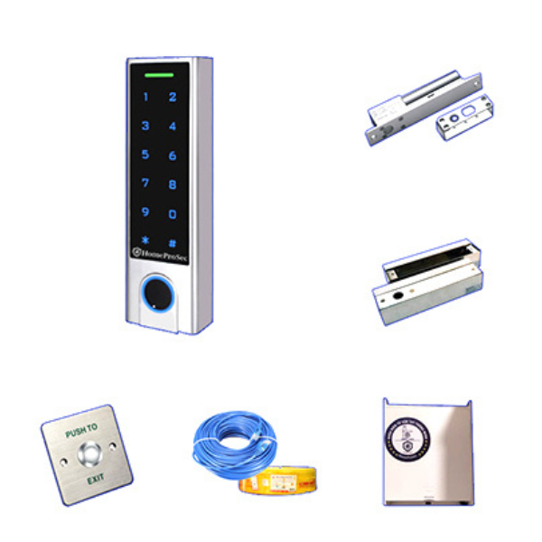 Bộ Kiểm soát ra vào cửa kính Vân tay FC-A26