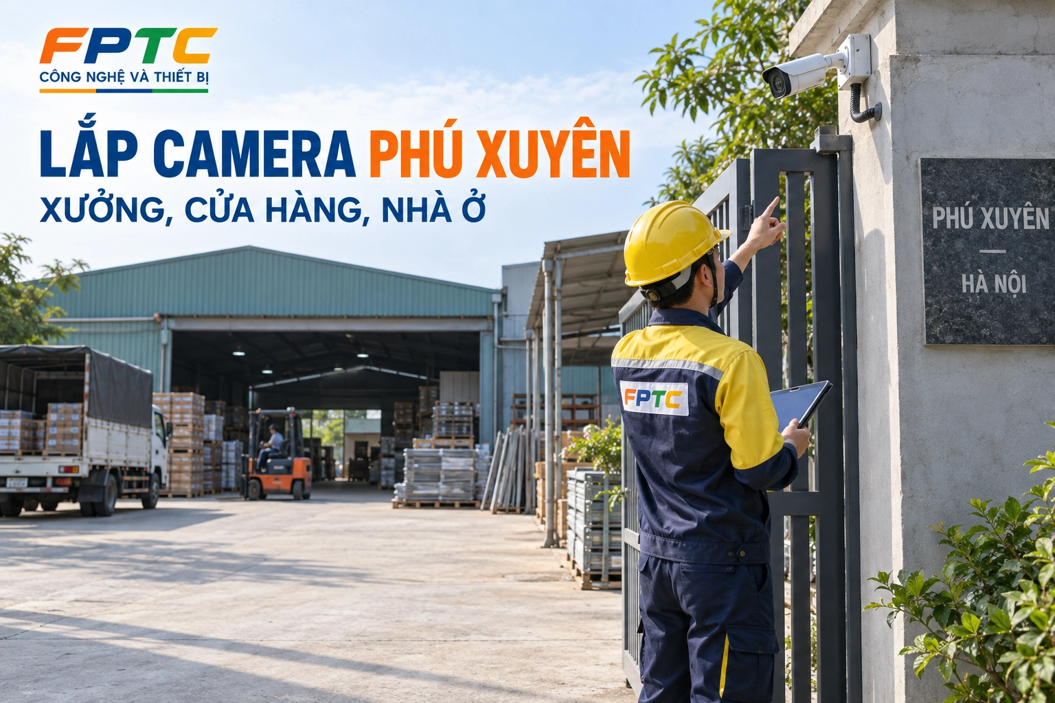 Lắp Camera Phú Xuyên – Xưởng, Cửa Hàng, Nhà Ở