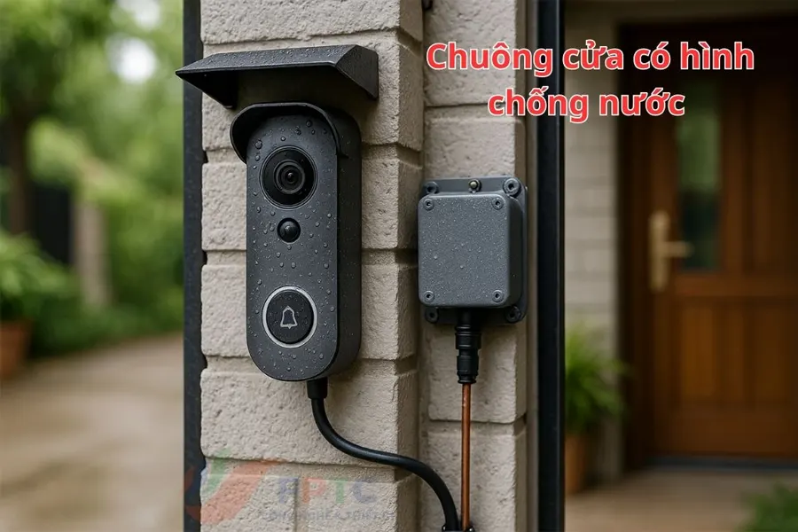 Chuông cửa có hình chống nước – Giải pháp an ninh tối ưu cho nhà phố & biệt thự | FPTC