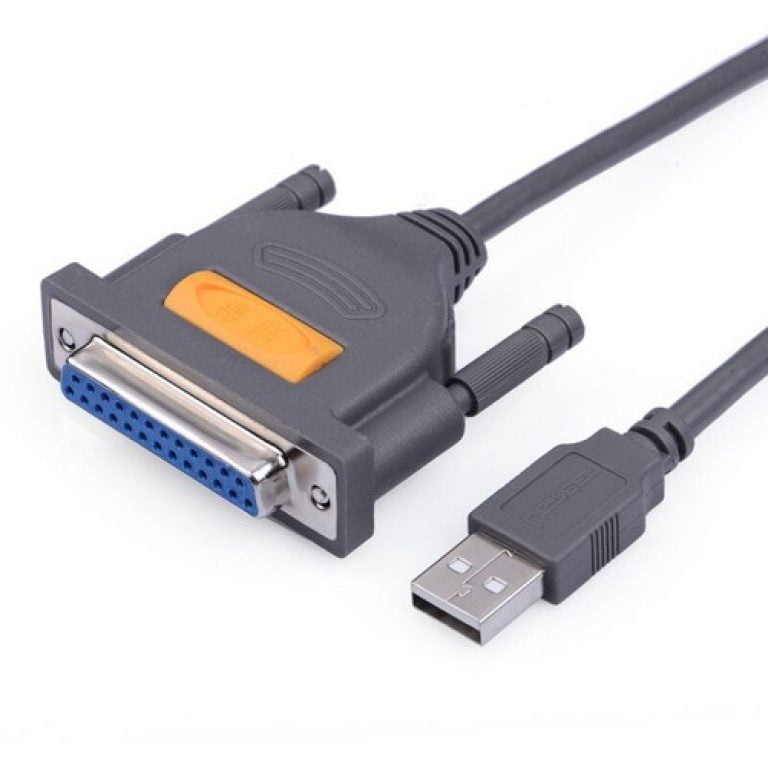 Cáp máy in USB to DB25 Parallel dài 2m Ugreen 20224 cao cấp