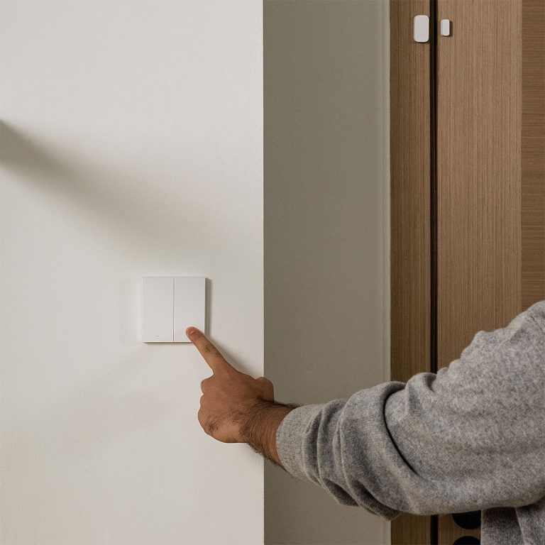 Công tắc thông minh Aqara H1 Trắng EU – Quốc tế QBKG29LM 3 Nút không dây nguội