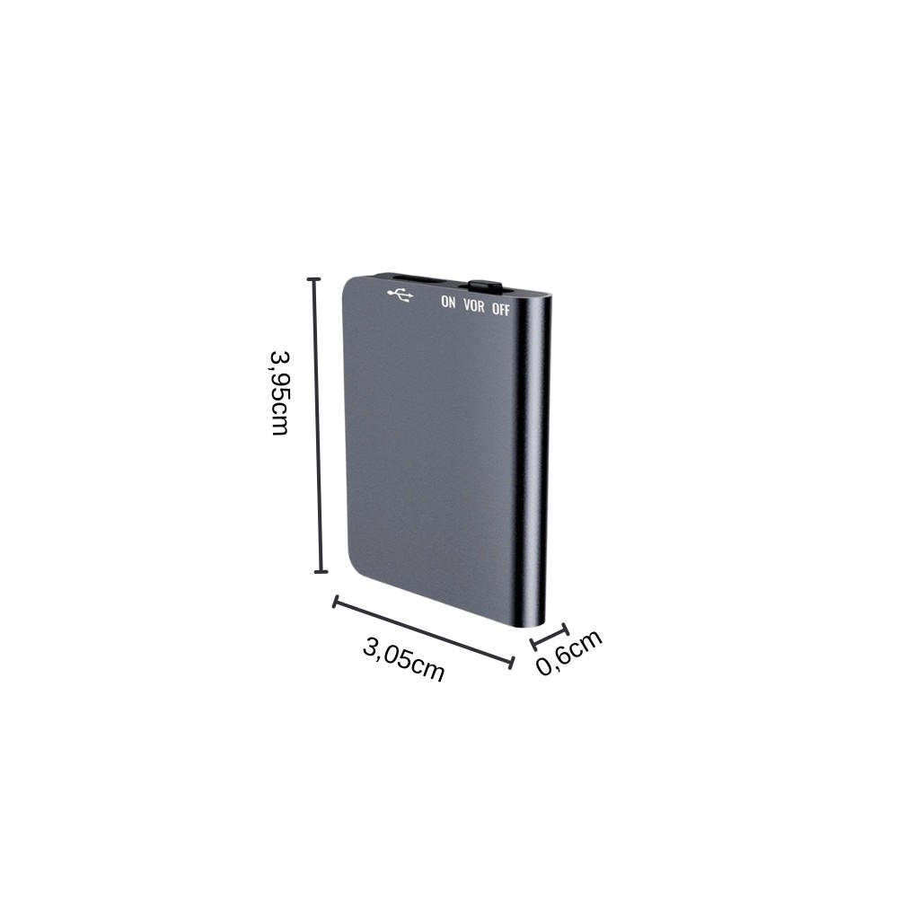 Máy Ghi Âm Q6 Pro: Ghi âm giọng nói 48h - Siêu nhỏ - Lọc âm siêu tốt