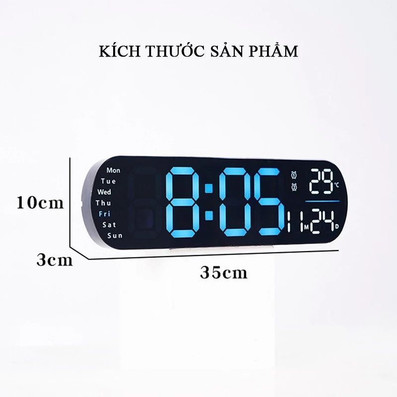 Camera Đồng Hồ Điện Tử Vạn Năng Treo Tường V2N FHD Xem Online từ xa