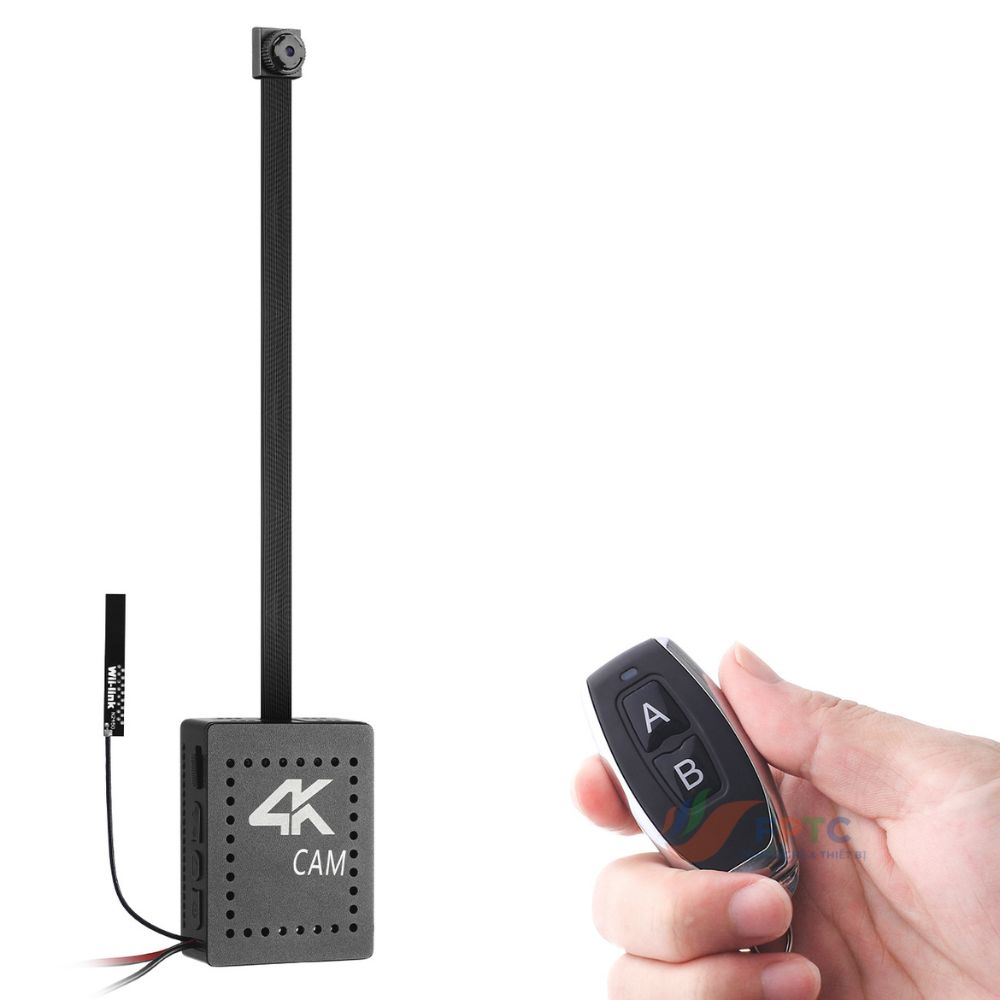 Camera Mini WIFI X8-B 4K – Ghi Hình Siêu Nét, Cảm Biến PIR, Pin Dài Lâu