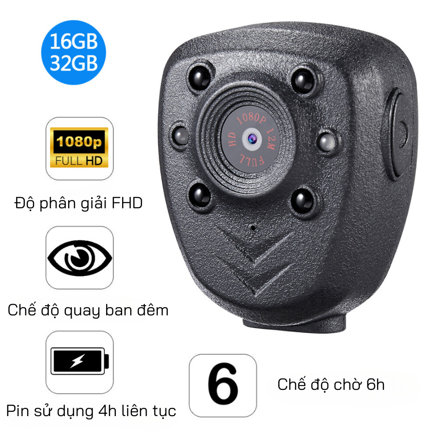 Camera Body 850A: Độ phân giải Full HD, Âm thanh rõ nét