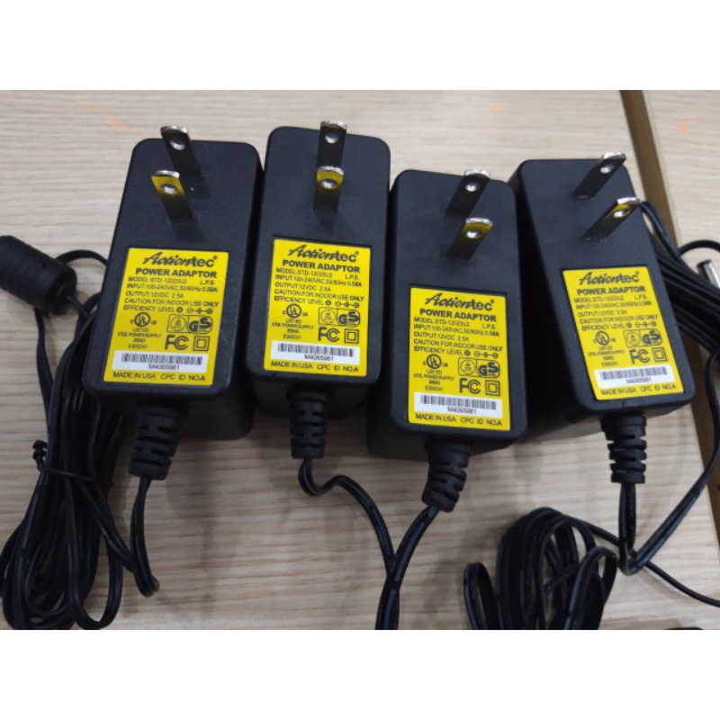 Nguồn 12V - 2.5A  Actiontec