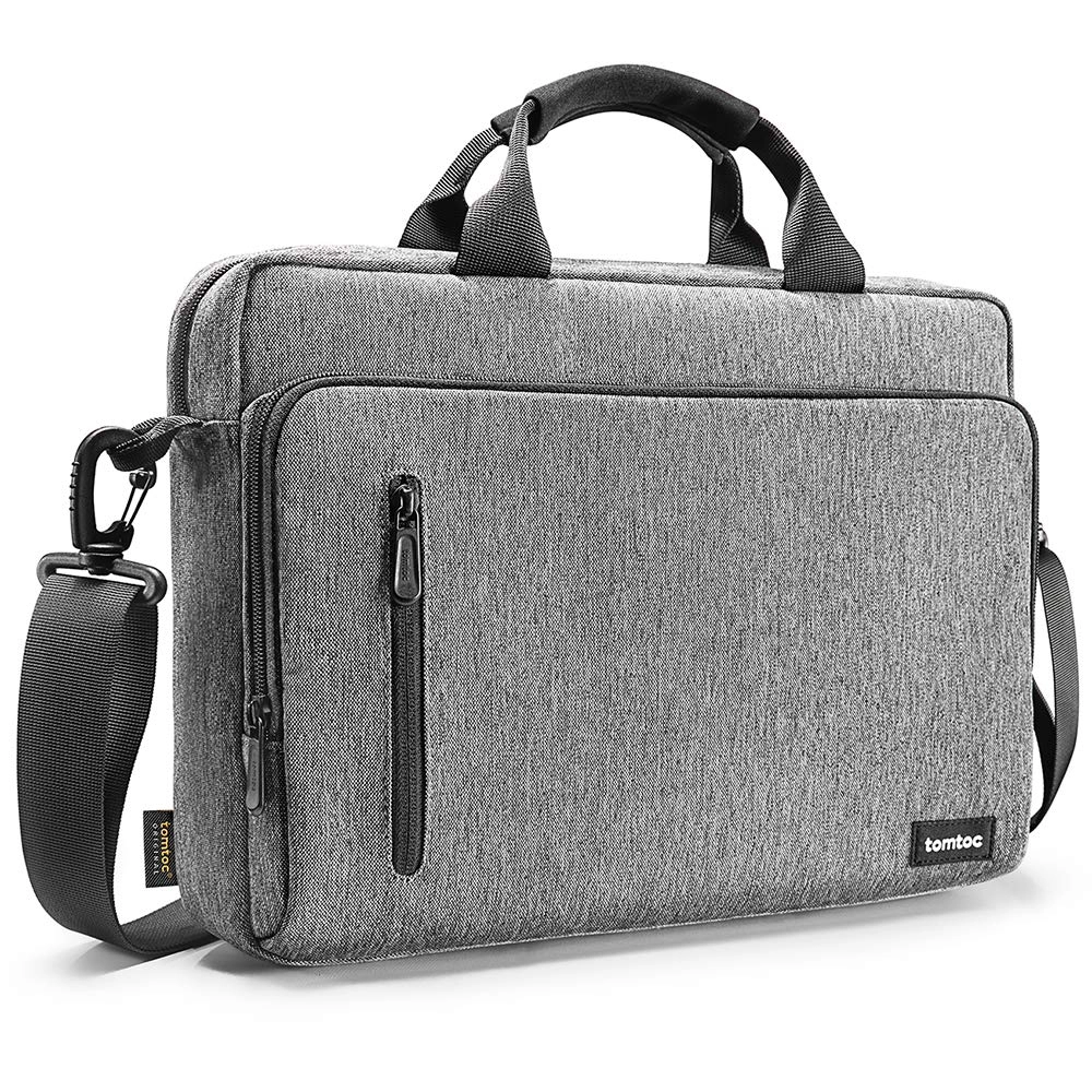 TÚI XÁCH TOMTOC A50 (USA) BRIEFCASE - A50 13.3'' Màu Xám