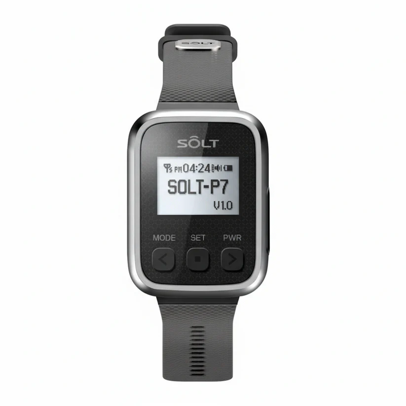 SOLT SP7-100 – Máy Nhận Báo Gọi Y Tá Không Dây Đeo Tay
