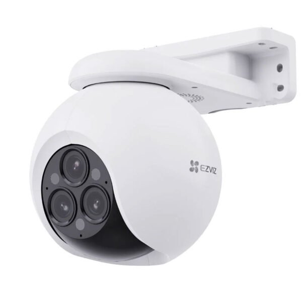 Trọn bộ Camera WiFi Ngoài trời 3 ống kính  EZVIZ NT-H80F Đàm  thoại,Có Màu ,quay quét 360-2K