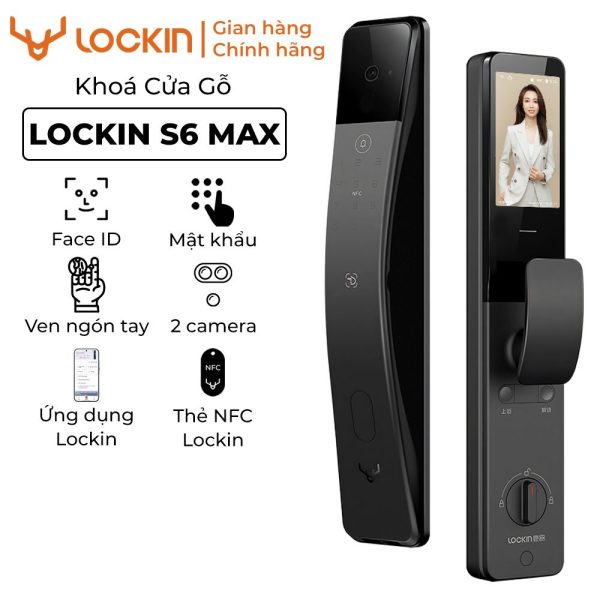 Khóa Cửa Thông Minh Xiaomi Lockin S6max
