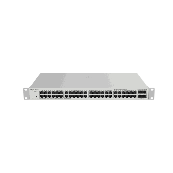 Switch PoE Ruijie RG-NBS3100-48GT4SFP-P-V2 (48 cổng PoE Gigabit, 4 SFP, 370W)