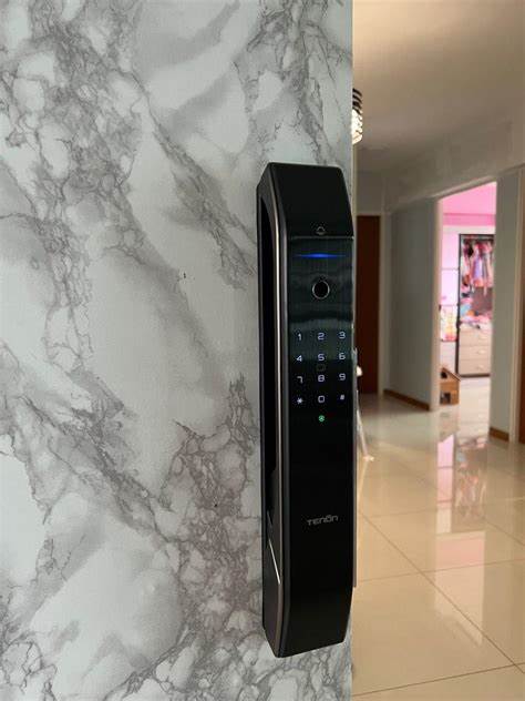 Khóa cửa chuông hình FS FS006 BG | Vân tay, thẻ từ, mật mã, App Wifi