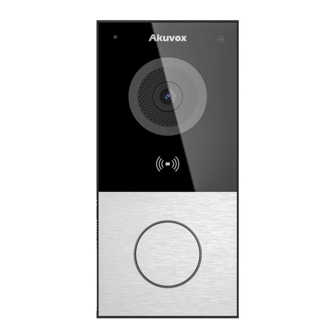 Bộ chuông hình Hãng Akuvox (Gồm 1c nút ấn E12W + 1c màn hình C313W)