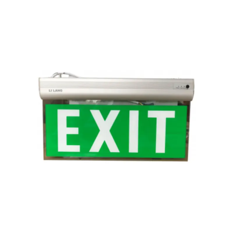 Đèn Exit kính không chỉ hướng Lilang XF-BLZD-2LREI 3WB